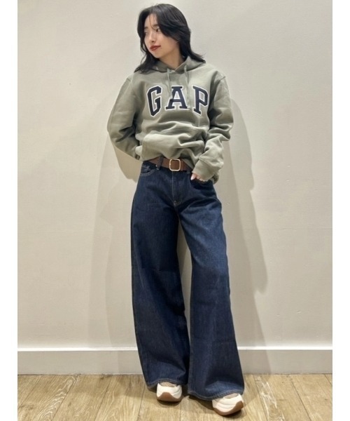 GAP(ギャップ)の「ローライズ エクストラバギーデニム(デニムパンツ・レディース・インディゴブルー・23/24/25/26/27/28/29/30)」の10枚目の写真