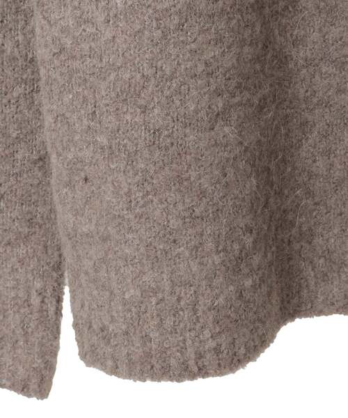 Liesse(リエス)の「ジャガード編みニット(ニット/セーター・レディース・グレー/ネイビー・FREE)」の8枚目の写真