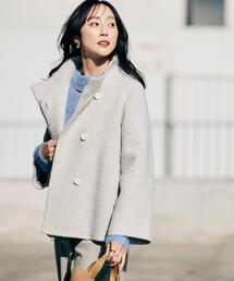 UNTITLED（アンタイトル）の「【エレガント／ミディアウター】ミックスヘリンボンコート（その他アウター）」