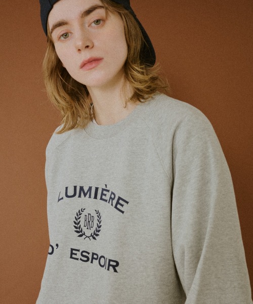 BROKEN BASE(ブロークンベース)の「Crewneck College Sweat / クルーネックカレッジスウェット(スウェット・メンズ・ネイビー/グレー・SMALL/MEDIUM/LARGE)」の15枚目の写真
