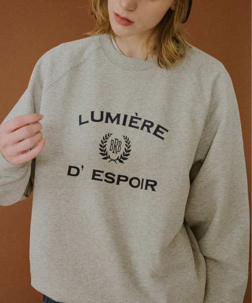 BROKEN BASE(ブロークンベース)の「Crewneck College Sweat / クルーネックカレッジスウェット(スウェット・メンズ・ネイビー/グレー・SMALL/MEDIUM/LARGE)」の17枚目の写真