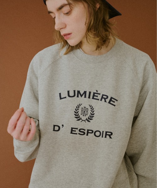 BROKEN BASE(ブロークンベース)の「Crewneck College Sweat / クルーネックカレッジスウェット(スウェット・メンズ・ネイビー/グレー・SMALL/MEDIUM/LARGE)」の18枚目の写真