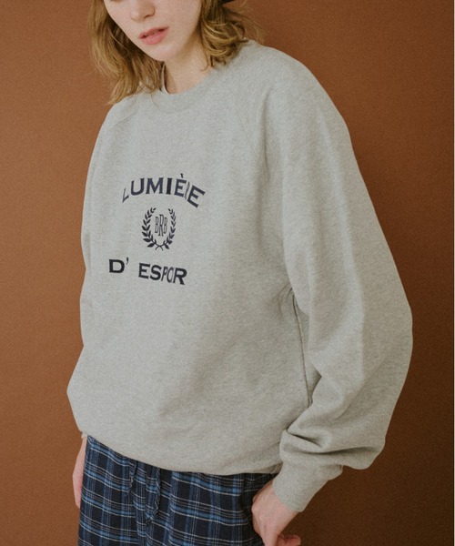 BROKEN BASE(ブロークンベース)の「Crewneck College Sweat / クルーネックカレッジスウェット(スウェット・メンズ・ネイビー/グレー・SMALL/MEDIUM/LARGE)」の19枚目の写真