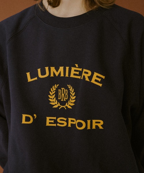 BROKEN BASE(ブロークンベース)の「Crewneck College Sweat / クルーネックカレッジスウェット(スウェット・メンズ・ネイビー/グレー・SMALL/MEDIUM/LARGE)」の12枚目の写真