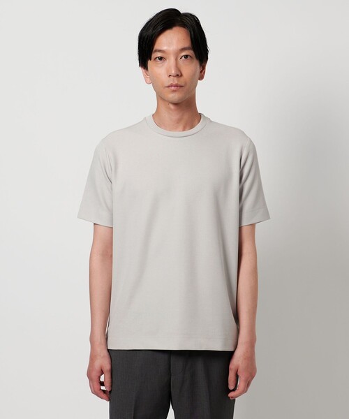 A DAY IN THE LIFE UNITED ARROWS(アデイインザライフユナイテッドアローズ)の「サーフニット ジャケット Tシャツ<A DAY IN THE LIFE>(Tシャツ/カットソー・メンズ・ライトグレー・S)」の3枚目の写真