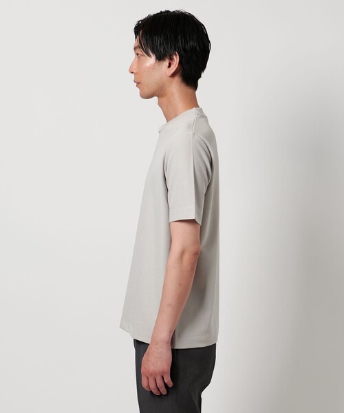 A DAY IN THE LIFE UNITED ARROWS(アデイインザライフユナイテッドアローズ)の「サーフニット ジャケット Tシャツ<A DAY IN THE LIFE>(Tシャツ/カットソー・メンズ・ライトグレー・S)」の4枚目の写真