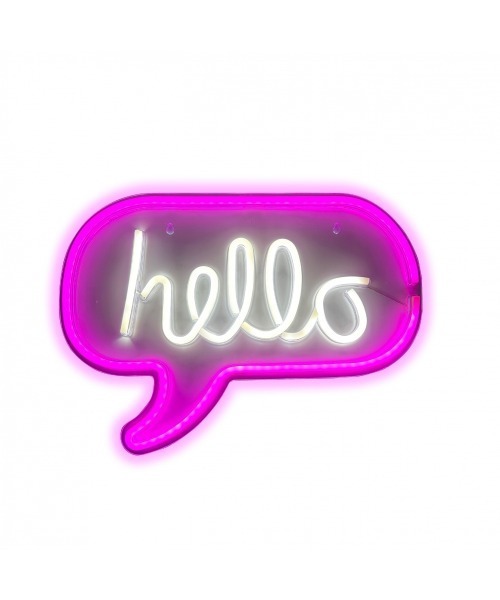 ネオンライト壁面タイプ ハロー（インテリア雑貨）｜トイザらス