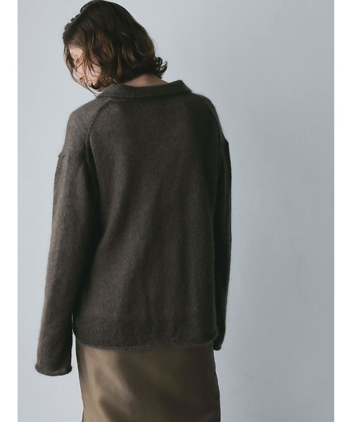 HER.(ハー)の「モヘアポロニット(ニット/セーター・レディース・モカ/ライトグレー・フリー)」の5枚目の写真