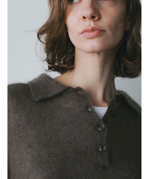 HER.(ハー)の「モヘアポロニット(ニット/セーター・レディース・モカ/ライトグレー・フリー)」の7枚目の写真