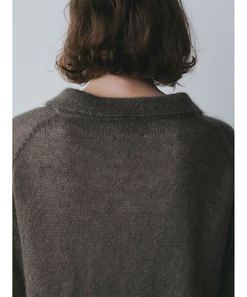 HER.(ハー)の「モヘアポロニット(ニット/セーター・レディース・モカ/ライトグレー・フリー)」の8枚目の写真