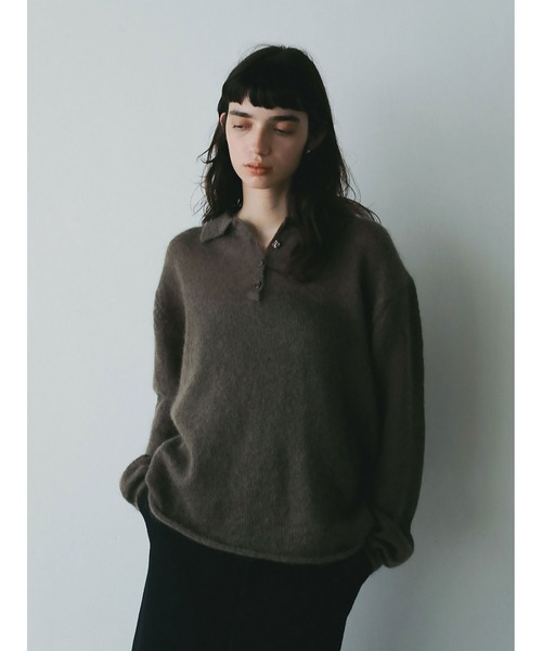 HER.(ハー)の「モヘアポロニット(ニット/セーター・レディース・モカ/ライトグレー・フリー)」の11枚目の写真