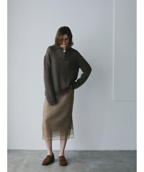 HER.(ハー)の「モヘアポロニット(ニット/セーター・レディース・モカ/ライトグレー・フリー)」の13枚目の写真