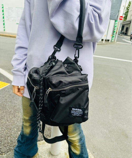 Dickies(ディッキーズ)の「Dickies ディッキーズ/ DK PADDED MP 2WAY BAG / 81278900(ショルダーバッグ・レディース・チャコールグレー/アイボリー/カーキ/ブラック・ONESIZE)」の14枚目の写真