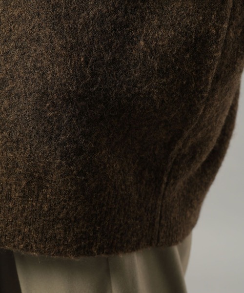 RAGEBLUE(レイジブルー)の「【CLASSICAL LINE】WOOL BLEND CREW NECK KNIT / ウール混/プレーンニットクルー(ニット/セーター・メンズ・ブラウン/ブラック/グレー・MEDIUM/LARGE)」の13枚目の写真