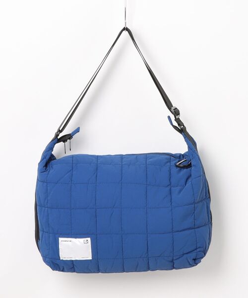 ADAM PATEK(アダムパテック)の「【RES】【ADAM PATEK 】 square quilt BIG shoulder bag(AP2229000)ショルダーバッグ(ショルダーバッグ・メンズ・ホワイト/ブルー/カーキ・FREE/フリー)」の3枚目の写真