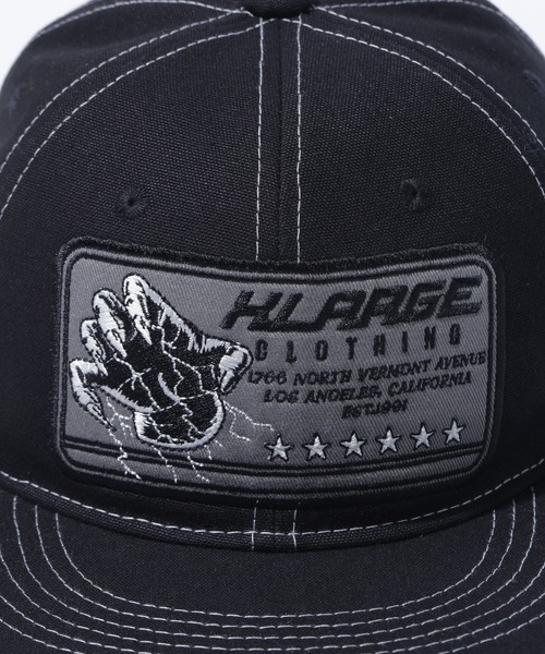 XLARGE(エクストララージ)の「TWILL PATCH 6PANEL CAP(キャップ・メンズ・ブラック/ブラウン/ネイビー・ONE SIZE)」の6枚目の写真