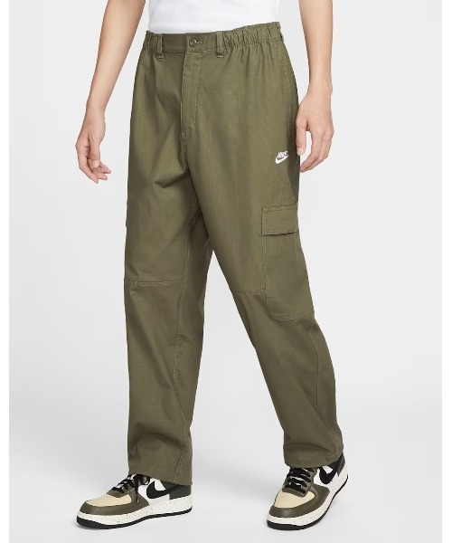 NIKE(ナイキ)の「《NIKEアパレル》AS M NK CLUB WVN CARGO PANT CL(カーゴパンツ・メンズ・ブラック/オリーブ/ブラック×ホワイト・XL/S/M/L/2XL)」の2枚目の写真