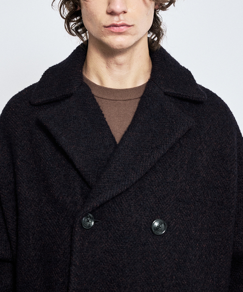 TICCA/ティッカ】別注 ウール テントコート / チェスターコート