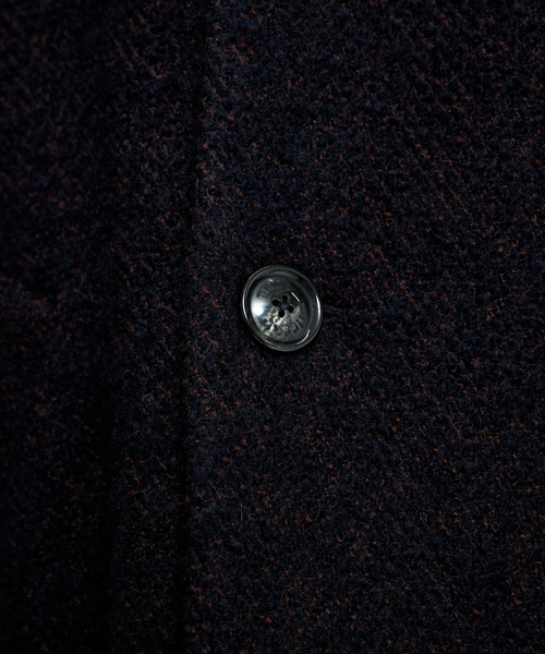 TICCA（ティッカ）の「【TICCA/ティッカ】別注 ウール テントコート / チェスターコート（チェスターコート・メンズ・ブラウン/ブラウン系その他・フリー）」の10枚目の写真