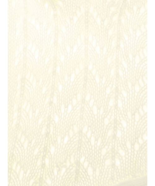 merry jenny（メリージェニー）の「animal lace knit cap（ニットキャップ/ビーニー・レディース・ピンク/ライトグレー/オフホワイト・FREE）」の7枚目の写真