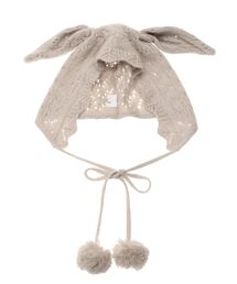merry jenny（メリージェニー）の「animal lace knit cap（ニットキャップ/ビーニー）」