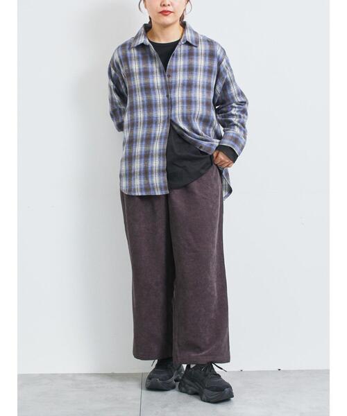 SM2(エスエムツー)の「コーデュロイストレートパンツ(その他パンツ・レディース・カーキ/チャコールグレー/ピンク/ベージュ・F)」の5枚目の写真