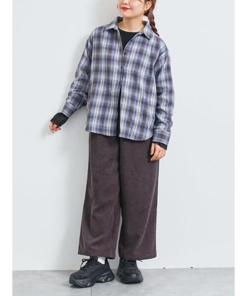 SM2(エスエムツー)の「コーデュロイストレートパンツ(その他パンツ・レディース・カーキ/チャコールグレー/ピンク/ベージュ・F)」の6枚目の写真