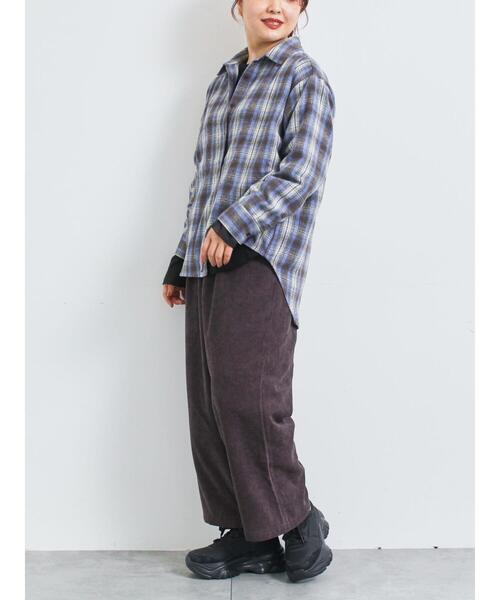 SM2(エスエムツー)の「コーデュロイストレートパンツ(その他パンツ・レディース・カーキ/チャコールグレー/ピンク/ベージュ・F)」の7枚目の写真