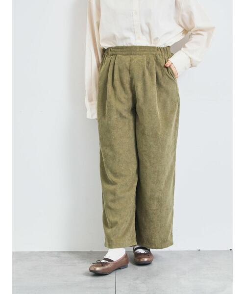 SM2(エスエムツー)の「コーデュロイストレートパンツ(その他パンツ・レディース・カーキ/チャコールグレー/ピンク/ベージュ・F)」の12枚目の写真