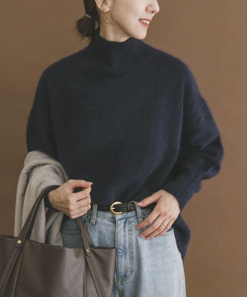 セール】ラクーンハイネックビッグニット（ニット/セーター）｜ITEMS