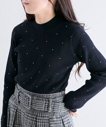 MAJESTIC LEGON | キラキラハイネックニット(ニット/セーター)