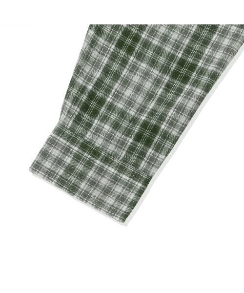 F.ILLUMINATE(フィルミネイト)の「オーバーサイズマドラスチェックシャツ-カーキ(シャツ/ブラウス・レディース・その他・MEDIUM/LARGE/X-LARGE)」の9枚目の写真