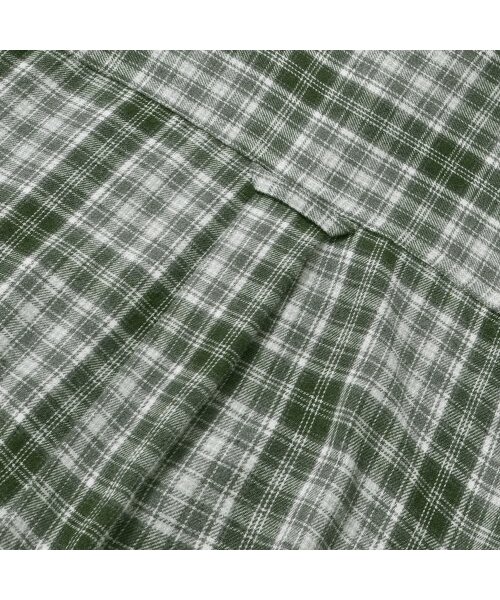 F.ILLUMINATE(フィルミネイト)の「オーバーサイズマドラスチェックシャツ-カーキ(シャツ/ブラウス・レディース・その他・MEDIUM/LARGE/X-LARGE)」の10枚目の写真