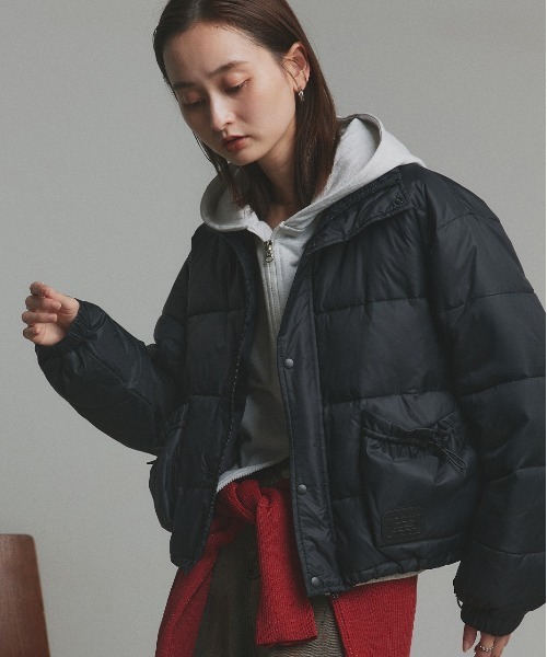 セール】ロゴパッチ 中綿ダウンブルゾン（ダウンジャケット/コート
