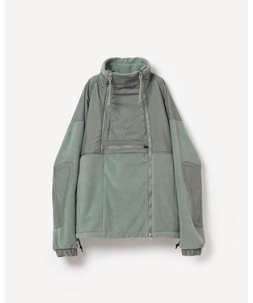 YDOT(ワイドット)の「【YDOT / ワイドット】DOUBLE ZIP FLEECE JACKET / ダブルジップフリースジャケット YU41607(その他アウター・メンズ・ブラック・M/S/L)」の2枚目の写真