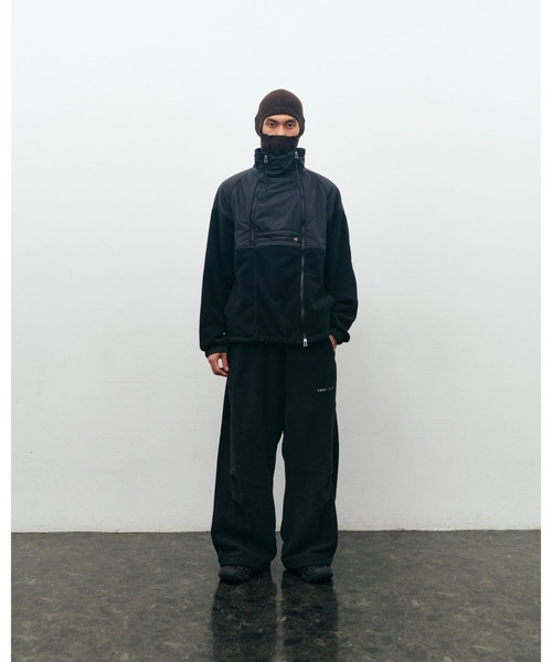 YDOT(ワイドット)の「【YDOT / ワイドット】DOUBLE ZIP FLEECE JACKET / ダブルジップフリースジャケット YU41607(その他アウター・メンズ・ブラック・M/S/L)」の9枚目の写真