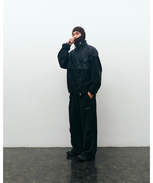 YDOT(ワイドット)の「【YDOT / ワイドット】DOUBLE ZIP FLEECE JACKET / ダブルジップフリースジャケット YU41607(その他アウター・メンズ・ブラック・M/S/L)」の10枚目の写真