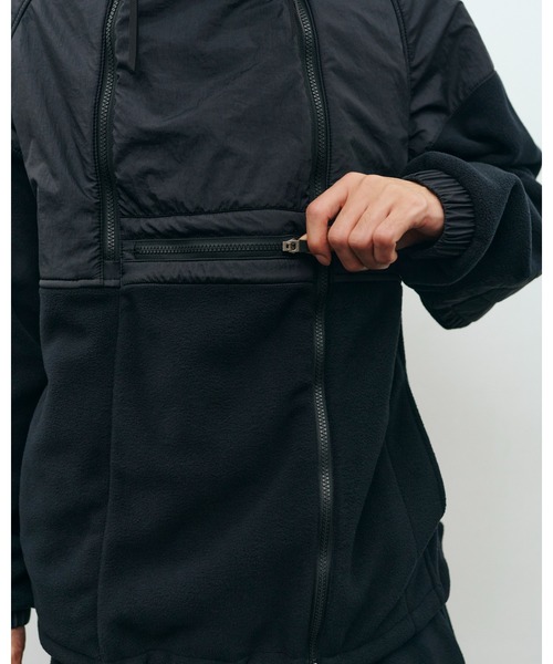 YDOT(ワイドット)の「【YDOT / ワイドット】DOUBLE ZIP FLEECE JACKET / ダブルジップフリースジャケット YU41607(その他アウター・メンズ・ブラック・M/S/L)」の14枚目の写真