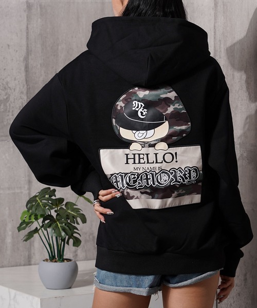 セール】【MEMORY】看板バブ プルパーカー / Signboard Bub Pullover