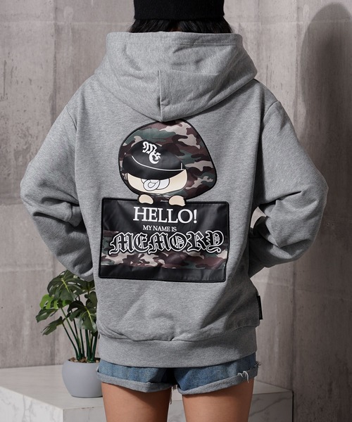 MEMORY】看板バブ プルパーカー / Signboard Bub Pullover Hoodie