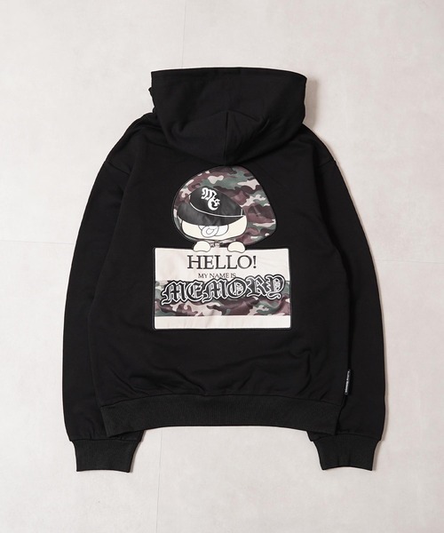 #MEMORY(メモリー)の「【MEMORY】看板バブ プルパーカー / Signboard Bub Pullover Hoodie(パーカー・メンズ・ブラック系2/グレー系2/グレー系1/ブラック系1・S/M/L)」の7枚目の写真