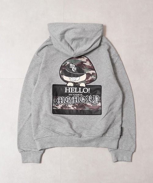 #MEMORY(メモリー)の「【MEMORY】看板バブ プルパーカー / Signboard Bub Pullover Hoodie(パーカー・メンズ・ブラック系2/グレー系2/グレー系1/ブラック系1・S/M/L)」の15枚目の写真