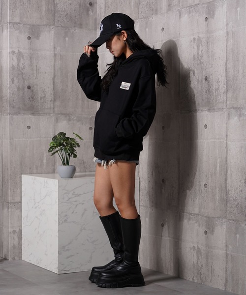 #MEMORY(メモリー)の「【MEMORY】看板バブ プルパーカー / Signboard Bub Pullover Hoodie(パーカー・メンズ・ブラック系2/グレー系2/グレー系1/ブラック系1・S/M/L)」の11枚目の写真