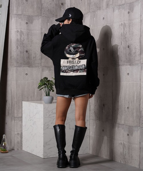 #MEMORY(メモリー)の「【MEMORY】看板バブ プルパーカー / Signboard Bub Pullover Hoodie(パーカー・メンズ・ブラック系2/グレー系2/グレー系1/ブラック系1・S/M/L)」の13枚目の写真