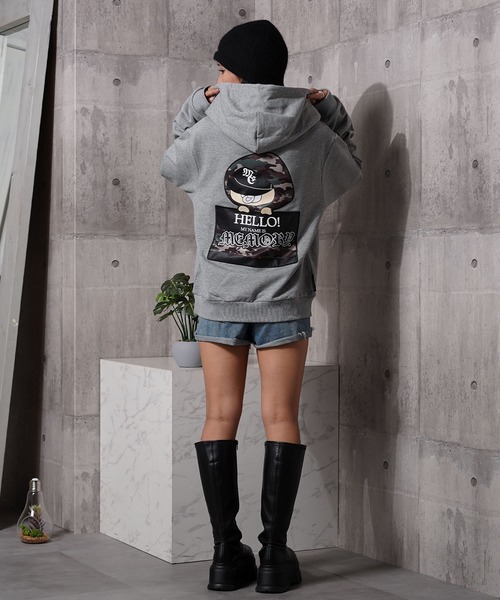 #MEMORY(メモリー)の「【MEMORY】看板バブ プルパーカー / Signboard Bub Pullover Hoodie(パーカー・メンズ・ブラック系2/グレー系2/グレー系1/ブラック系1・S/M/L)」の21枚目の写真