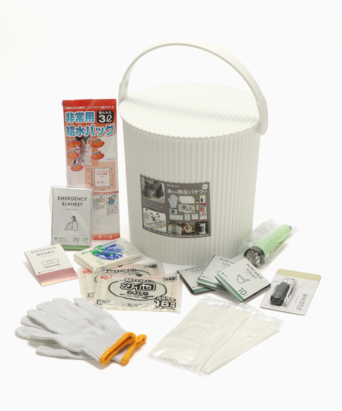 Stool BOUSAI Bucket Set 座れる防災バケツセット（収納グッズ