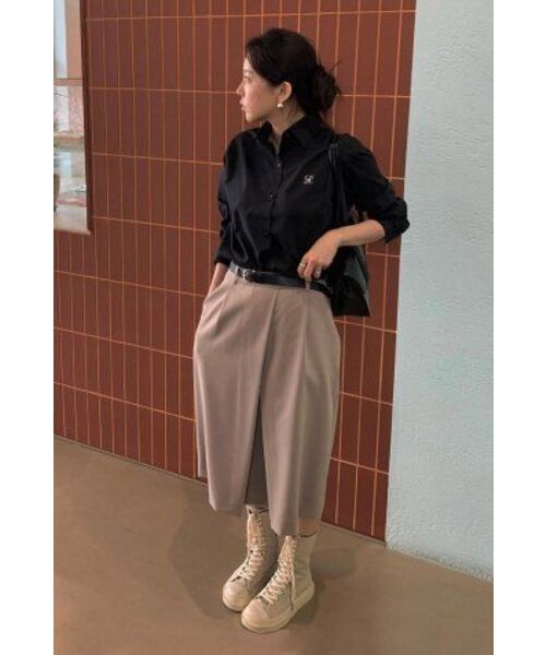 SALT AND CHOCOLATE(ソルトアンドチョコレート)の「Aラインプリーツスカート ジンベージュ 4W223Z201(スカート・レディース・その他・SMALL/MEDIUM/X-SMALL)」の2枚目の写真