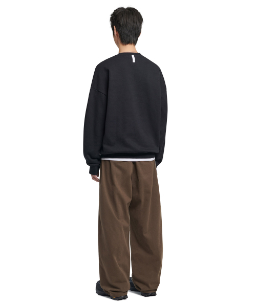 NOMANUAL(NOMANUAL)の「R.V LOGO SWEATSHIRT - BLACK(スウェット・レディース・その他・LARGE/X-LARGE/SMALL/MEDIUM)」の4枚目の写真