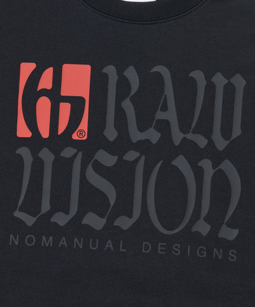 NOMANUAL(NOMANUAL)の「R.V LOGO SWEATSHIRT - BLACK(スウェット・レディース・その他・LARGE/X-LARGE/SMALL/MEDIUM)」の5枚目の写真