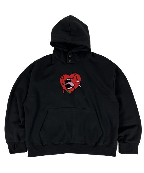 SK8ER ROCK(スケーターロック)の「Warmer napping sweat hoodie black(パーカー・レディース・その他・FREE)」の1枚目の写真